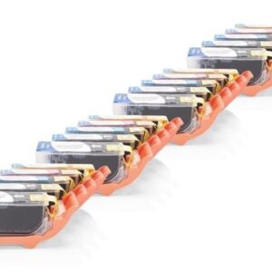 Alt. zu Canon CLI-521 Tinten Spar-Set (je4xFBK,BK,C,M,Y) 20 Stück mit Chip