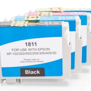 Alternativ zu Epson C13T18164010 / 18 XL Tinten Spar-Set CMYK (4 Stück)