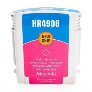 Alternativ zu HP C4908AE / Nr 940 XL Tinte Magenta (mit Chip)