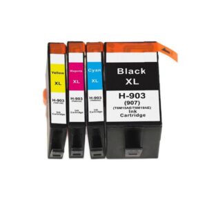 Alternativ zu HP T6L99AE / T6M15AE / 903XL Tinte Schwarz